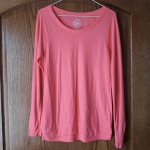 Pink long sleeved tee